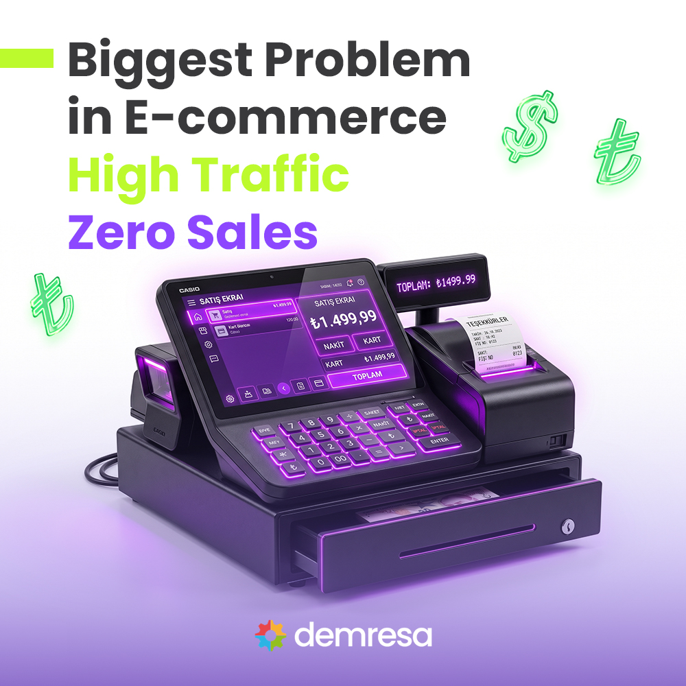 the biggest problem in e commerce traffic but no sales