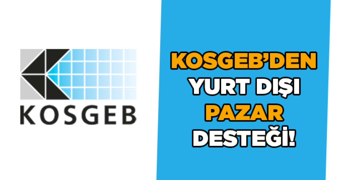 foreign market support from kosgeb to smes with demresa foreign market support from kosgeb to smes with demresa