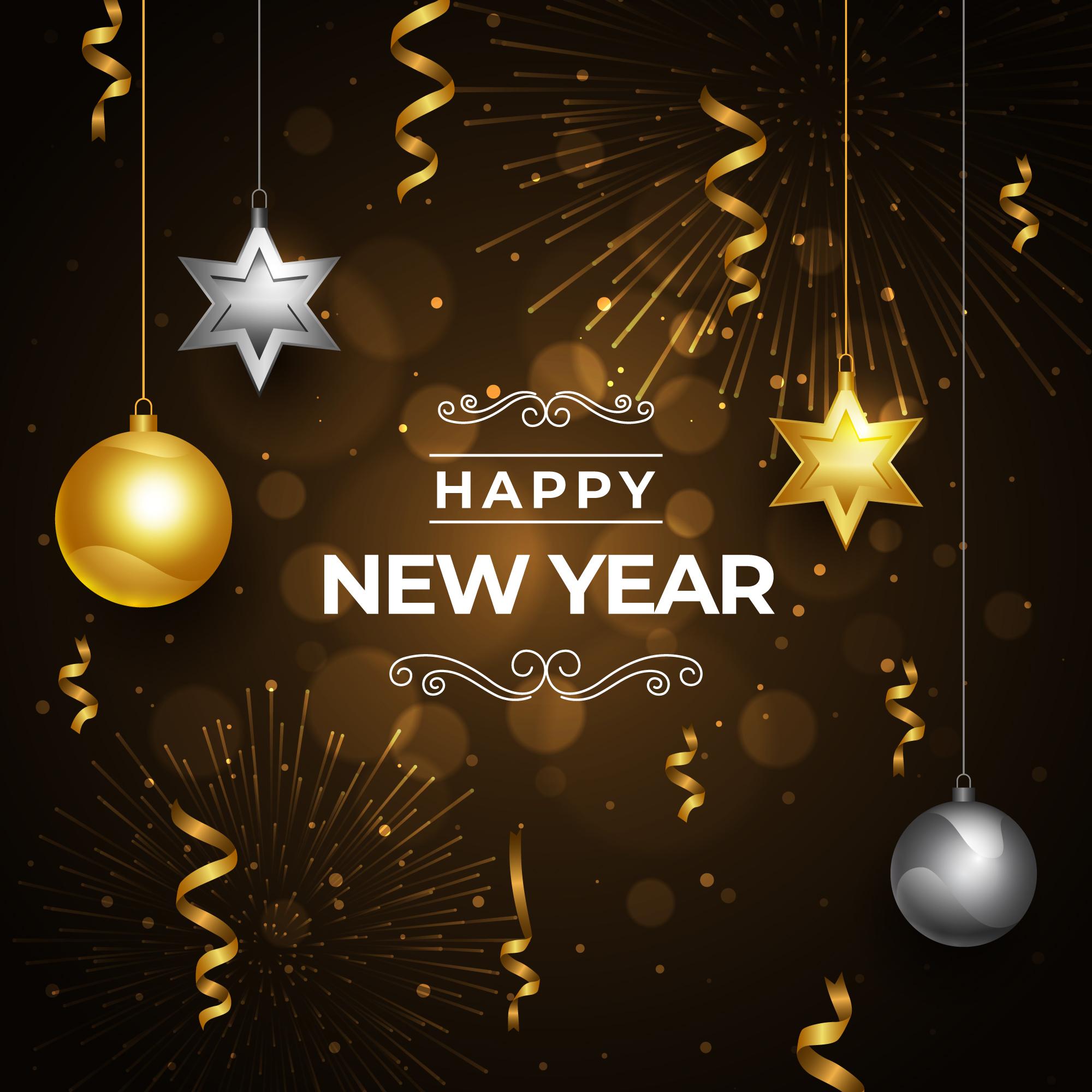 New Year campaign visual